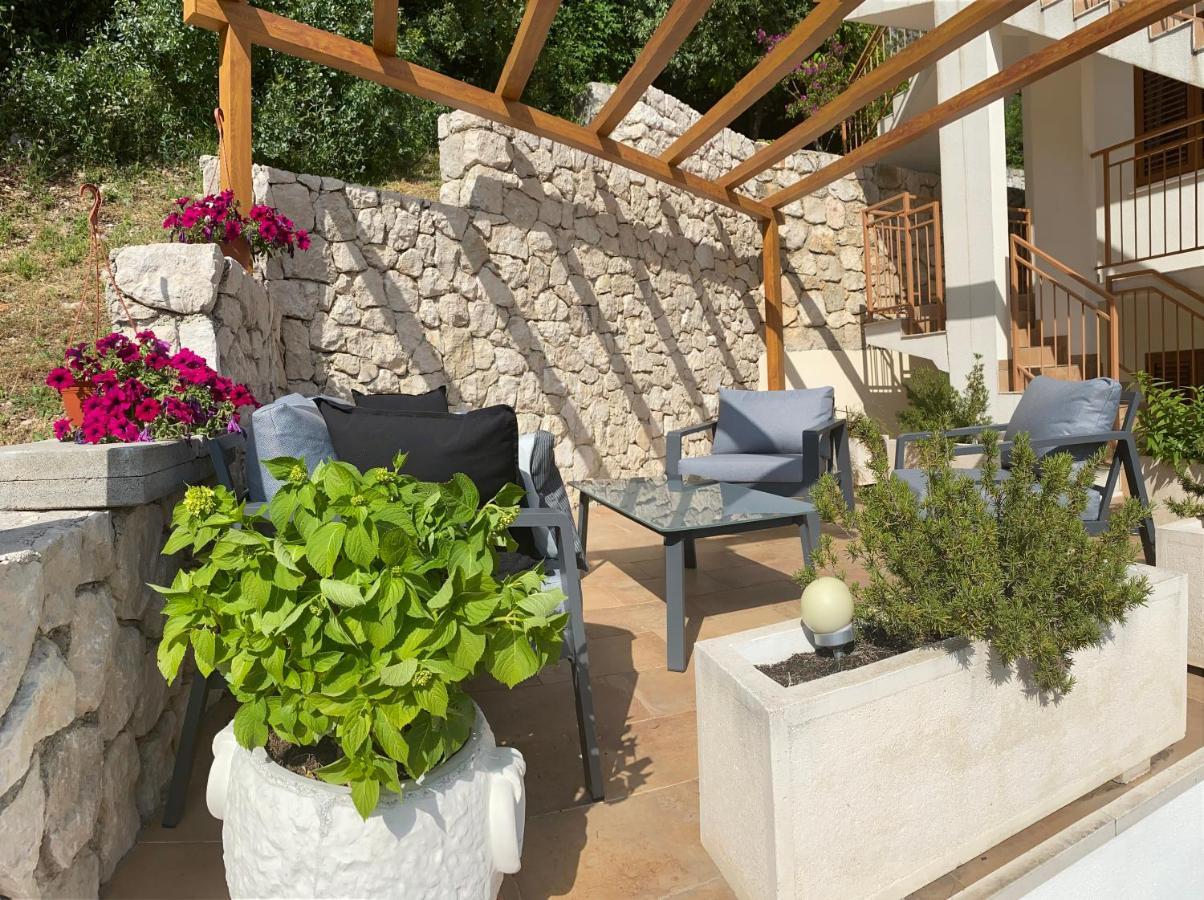 Villa Pergola-Apartment Toni Млини Экстерьер фото